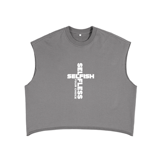 SSYC French Terry Boxy Tank Top